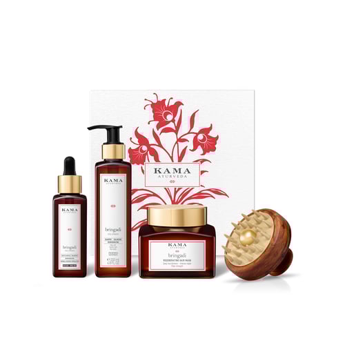 KAMA AYURVEDA スキンケアセット Amazon.com: Kama Ayurveda Ayurvedic Facial Box, 65g+ 6.8 Fl